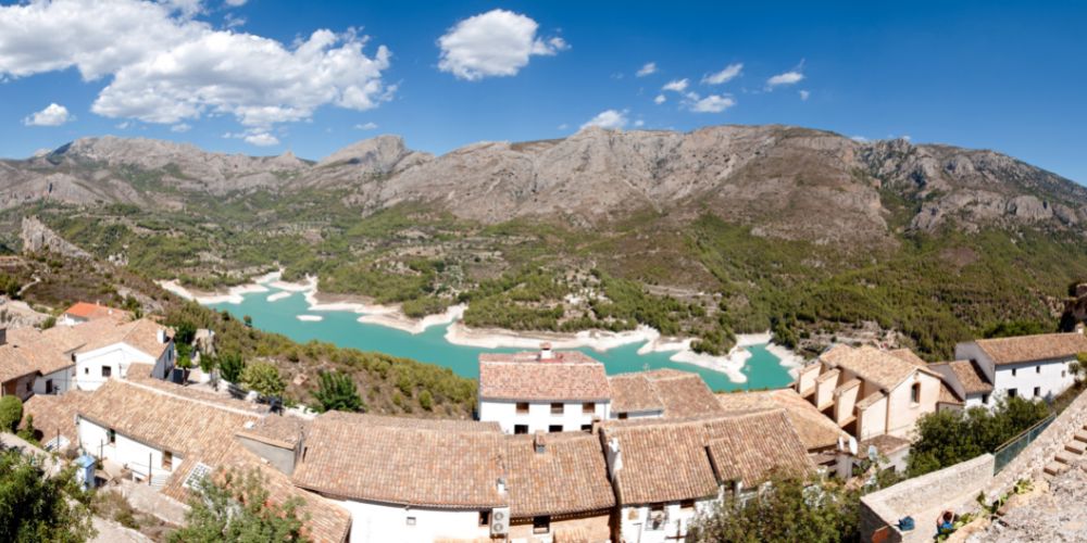 Vistas desde Guadalest Hotel de lujo VIVOOD