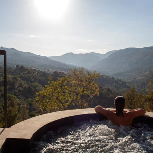 Jacuzzi privado Hotel Vivood 1