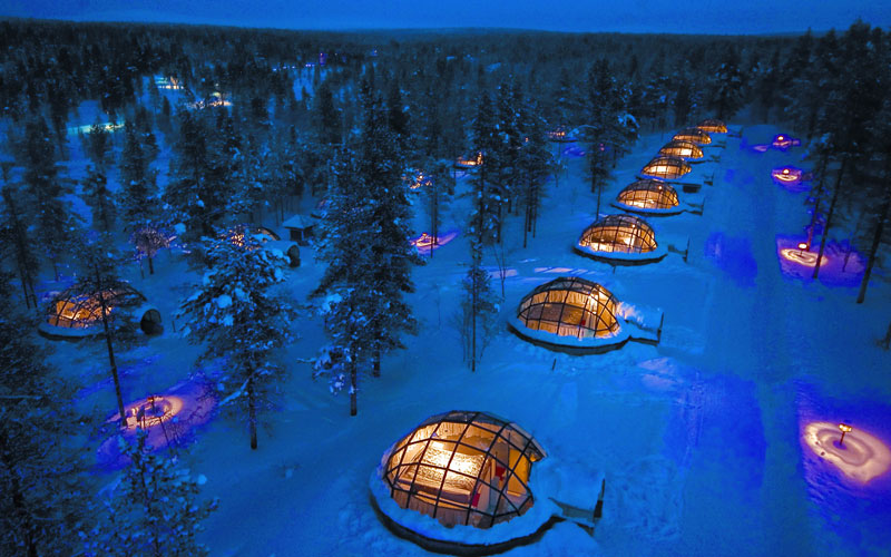 Hoteles en la Ponia - Kakslauttanen Artic Resort Hoteles en la Ponia - Kakslauttanen Artic Resort