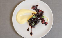 Plato de alta cocina en el Hotel VIVOOD