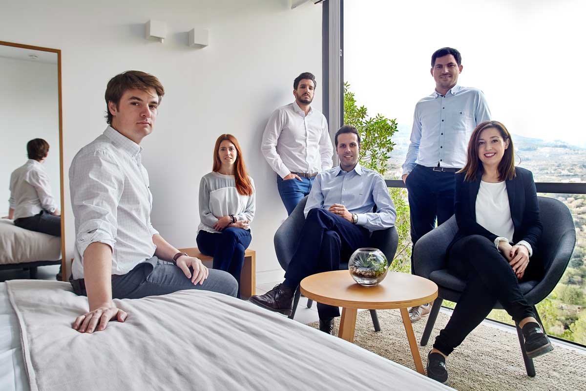 El equipo del hotel Vivood