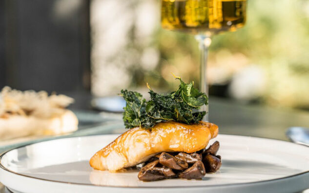 bacalao negro con kale