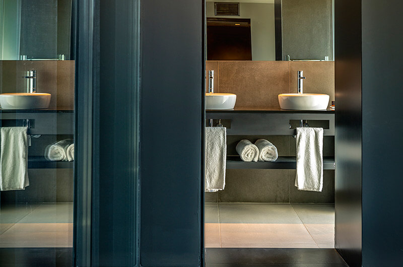 baño habitación de lujo