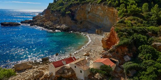 cala llebeig provincia de alicante