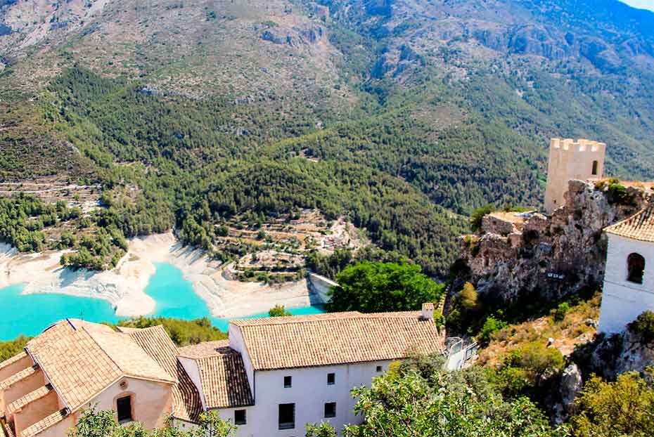 guadalest pueblo más bonito españa Hotel Vivood