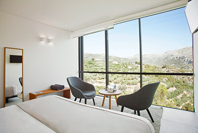 habitación hotel valle guadalest 