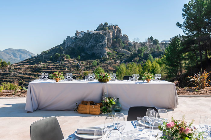 mesa de novios