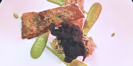 plato restaurante contemple hotel vivood