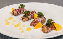 tataki de wagyu restaurante contemple