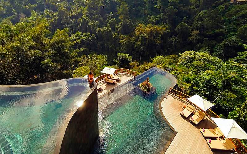 the hanging gardens of bali