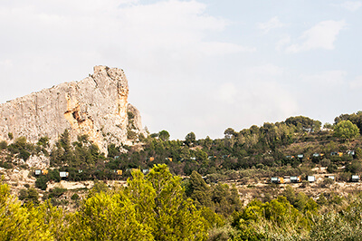 Vistas al valle de Guadalest desde Vivood Vistas al valle de Guadalest desde Vivood